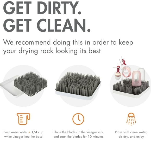 Boon Grass Drying Rack Gray/White New In Box!! - Picture 5 of 14